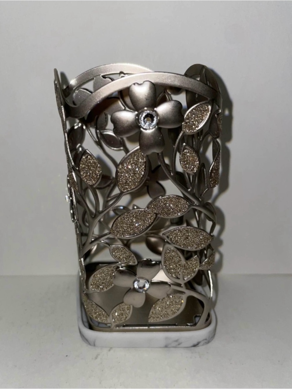 Bath & Body Works Floral Soap Holder Sleeve New